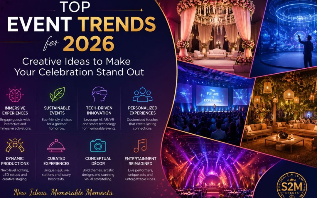 Top Event Trends for 2026: Creative Ideas to Make Your Celebration Stand Out