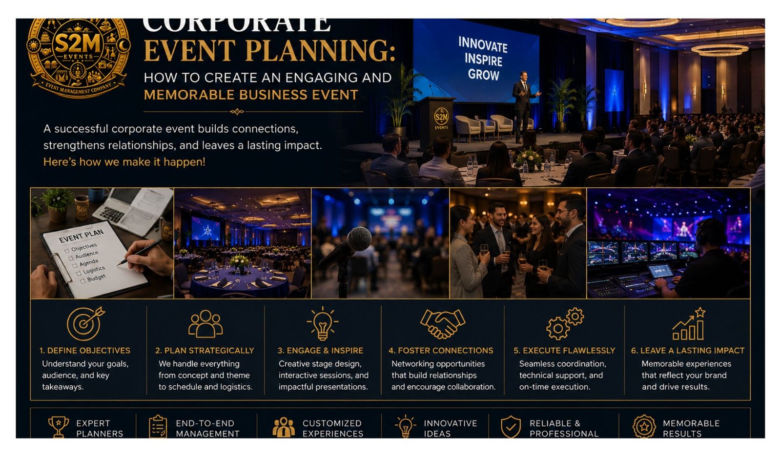 Corporate Event Planning: How to Create an Engaging and Memorable Business Event