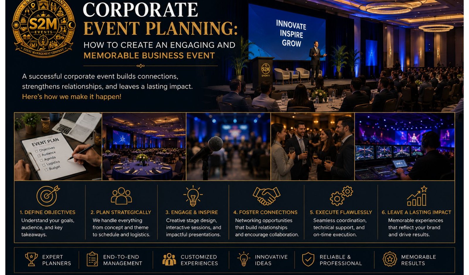 Corporate Event Planning: How to Create an Engaging and Memorable Business Event